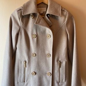 Michael Kors Wool Peacoat, XS